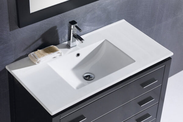 Dowell Topmount Bathroom Ceramic Basin 000 3618BT