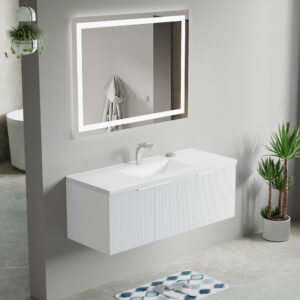 Dowell Topmount Bathroom Ceramic Basin 000 4818BT