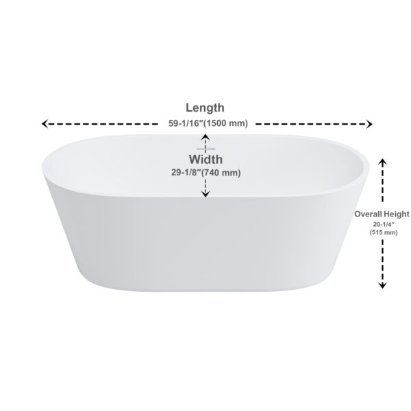 Dowell Freestanding bathtubs-077 6030