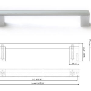 Dowell Handle 3060 160 03