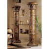 Design Toscano AD868372 76 Inch Columns of Luxor Shelves