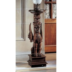 Design Toscano AF8076 14 Inch English Griffin Pedestal