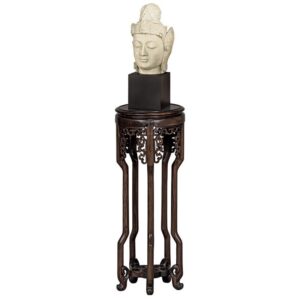 Design Toscano AF8124 11 1/2 Inch Asian Temple Pedestal