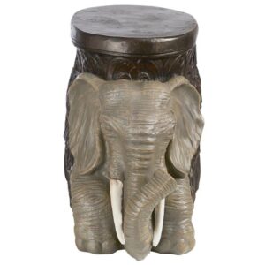 Design Toscano AH225765 20 1/2 Inch Sultans Elephant Table