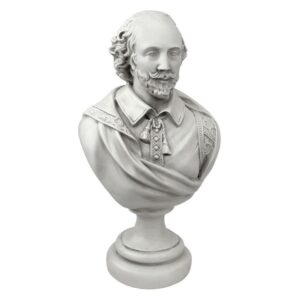 Design Toscano AH22672 7 1/2 Inch William Shakespeare Bust