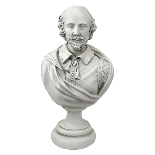 Design Toscano AH22672 7 1/2 Inch William Shakespeare Bust