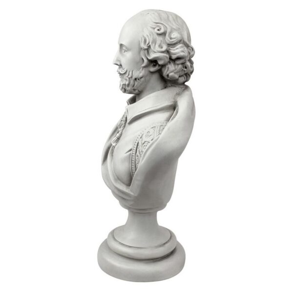 Design Toscano AH22672 7 1/2 Inch William Shakespeare Bust