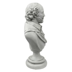 Design Toscano AH22672 7 1/2 Inch William Shakespeare Bust