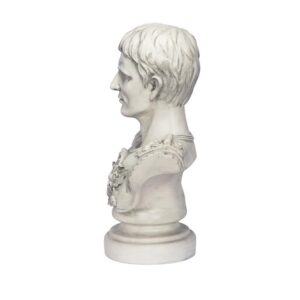 Design Toscano AH250835 10 1/2 Inch Caesar Primaporta Bust