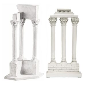 Design Toscano AH922818 8 Inch Roman Forum Columns Set