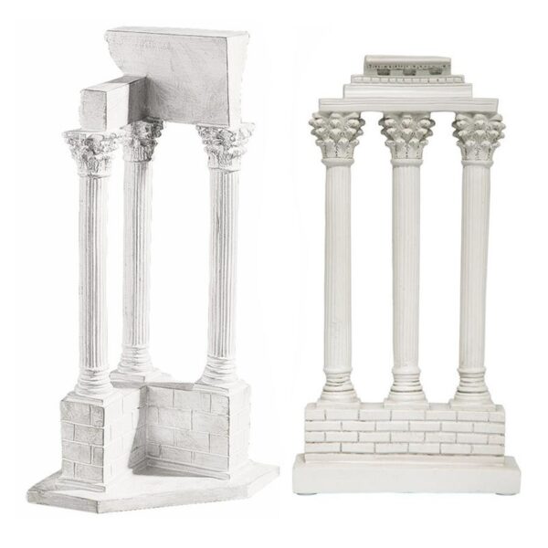 Design Toscano AH922818 8 Inch Roman Forum Columns Set