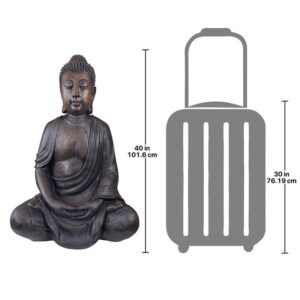 Design Toscano AL1160 27 Inch Buddha of the Grand Temple Statue, Large