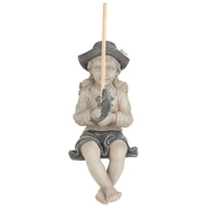 Design Toscano AL18606 6 1/2 Inch Medium Nellies Big Catch Statue