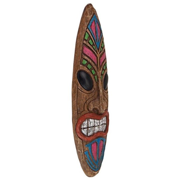 Design Toscano AL18625 6 Inch Ka Hekili Thunder God Tiki Wall Plaque