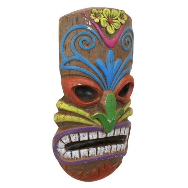 Design Toscano AL1865 7 Inch Hoaloha Tiki Face Plaque