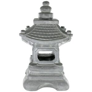 Design Toscano AL20001 7 1/2 Inch Chengdu Pagoda Lantern Statue