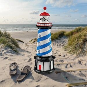 Design Toscano AL20501 8 Inch Maritime Point Lighthouse Statue