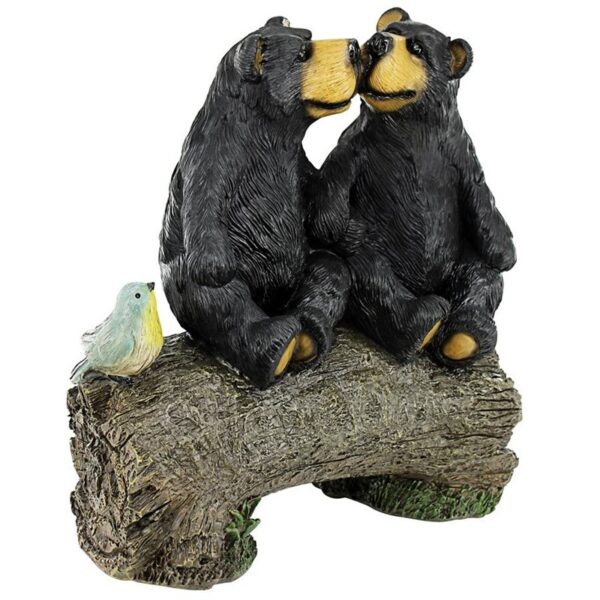 Design Toscano AL20520 12 Inch Best Bear Buddies Garden Statue