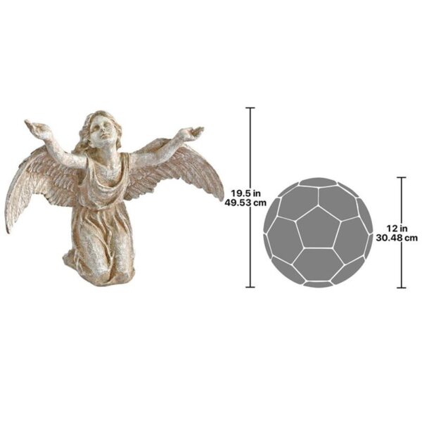 Design Toscano AL26937 26 Inch Heavens Devotion Angel Statue