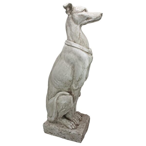 Design Toscano AL32920 8 1/2 Inch Art Deco Whippet Sentinel Statue