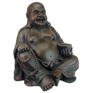 Design Toscano AL38249 18 1/2 Inch Large Laughing Buddha Statue