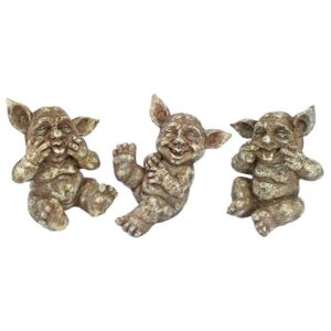 Design Toscano AL50212 5 1/2 Inch Holy Terrors Gremlin Gargoyles Statues