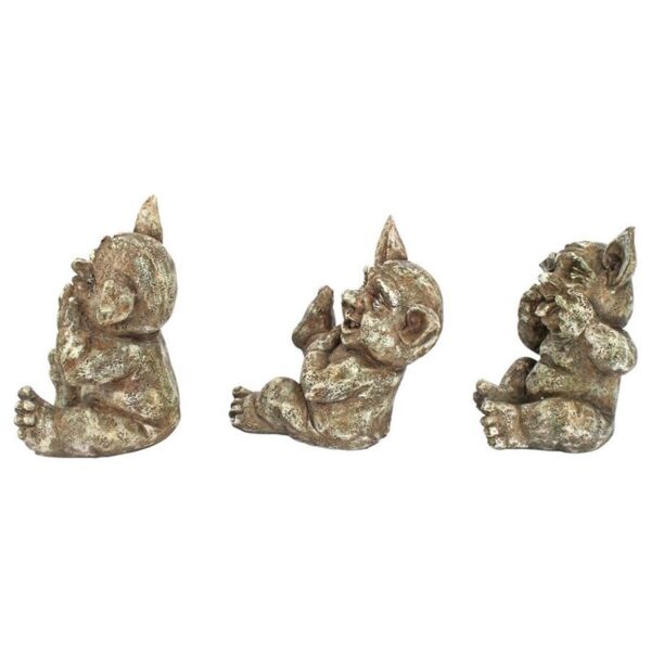 Design Toscano AL50212 5 1/2 Inch Holy Terrors Gremlin Gargoyles Statues