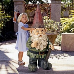 Design Toscano AL50726 Gottfried the Grande Garden Gnome