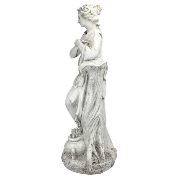 Design Toscano AL53272 12 Inch Winter Goddess of the Four Seasons