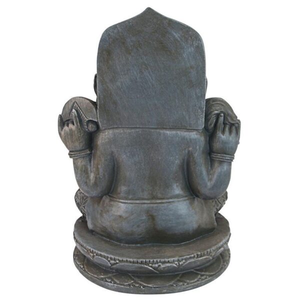 Design Toscano AL59037 7 1/2 Inch Greystone Lord Ganesha Statue