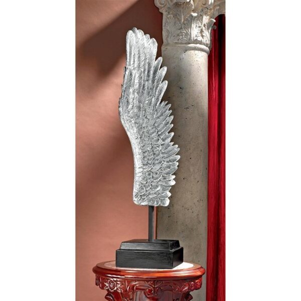 Design Toscano AL59332 8 Inch Guided by the Heavens Angel Wing Statue