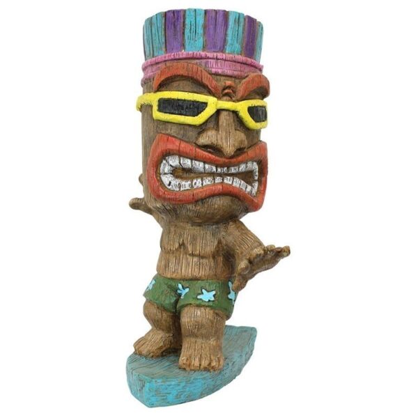 Design Toscano AL60180 7 1/2 Inch Kahuna Tiki Surfer Dude Statue