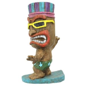 Design Toscano AL60180 7 1/2 Inch Kahuna Tiki Surfer Dude Statue