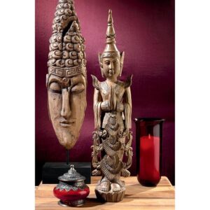 Design Toscano AL60293 5 1/2 Inch Standing Thai Teppanom Statue