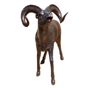 Design Toscano AS25194 46 Inch Big Horn Sheep Statue - Bronze