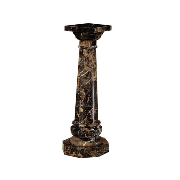 Design Toscano BX1040 15 Inch Versailles Marble Column - Ebony