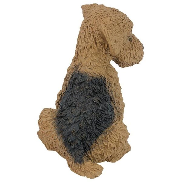 Design Toscano CF2469 7 1/2 Inch Airedale Puppy Statue