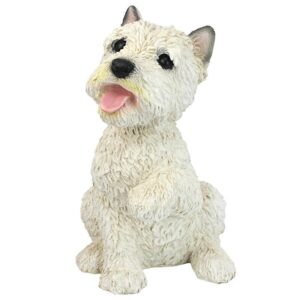 Design Toscano CF342 8 Inch West Highland Terrier Puppy Statue