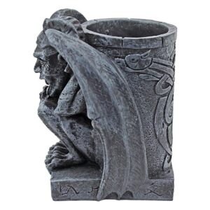 Design Toscano CL1665 3 1/2 Inch Poisoned Pen Gargoyle Pen Cup