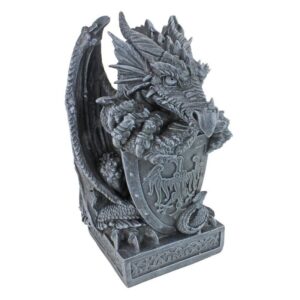 Design Toscano CL2885 8 Inch Shield Arthurian Dragon