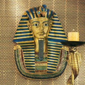 Design Toscano CL3111 16 1/2 Inch King Tutankhamen Frieze