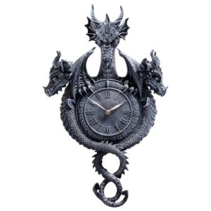 Design Toscano CL3351 14 Inch Past Present Future Dragon Clock