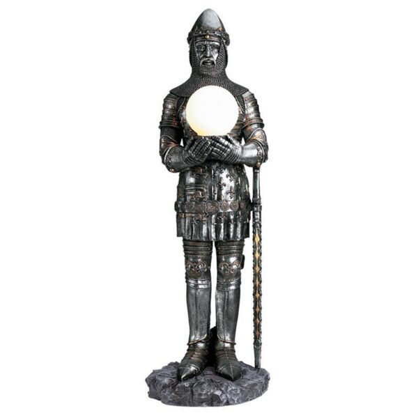 Design Toscano CL3409 10 Inch Sir Percival's Illuminated Sculpture