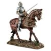 Design Toscano CL3428 13 Inch Knight of Blenheim Palace - Red