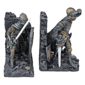 Design Toscano CL3434 5 Inch Arthurian Knight Bookends