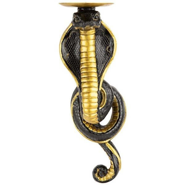 Design Toscano CL3448 3 1/2 Inch Renenutet Cobra Goddess Wall Sconces, Set of 2