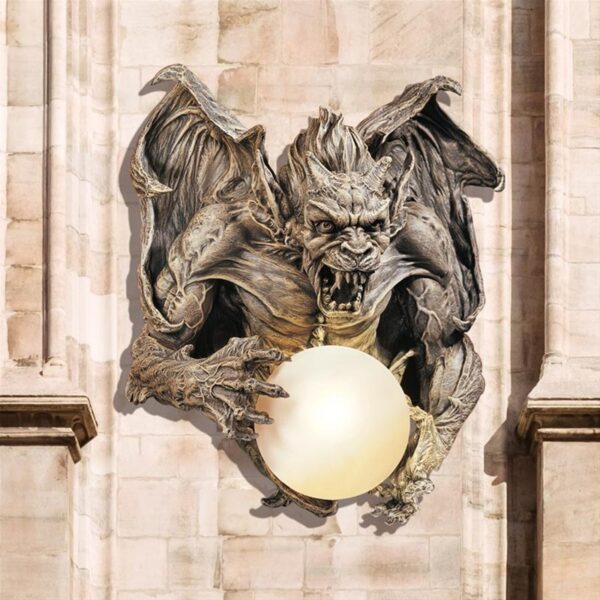 Design Toscano CL3579 16 Inch Merciless the Gargoyle Sconce