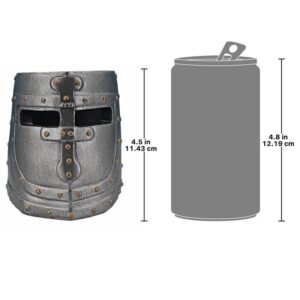 Design Toscano CL3614 4 1/2 Inch Knights Templar Helmet Pen Holder