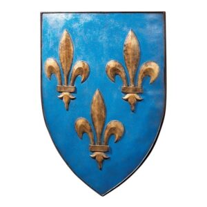 Design Toscano CL47033 12 1/2 Inch Fleur De Lis Shield Plaque