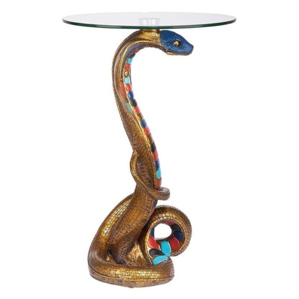 Design Toscano CL5057 16 Inch Renenutet Cobra Goddess Table